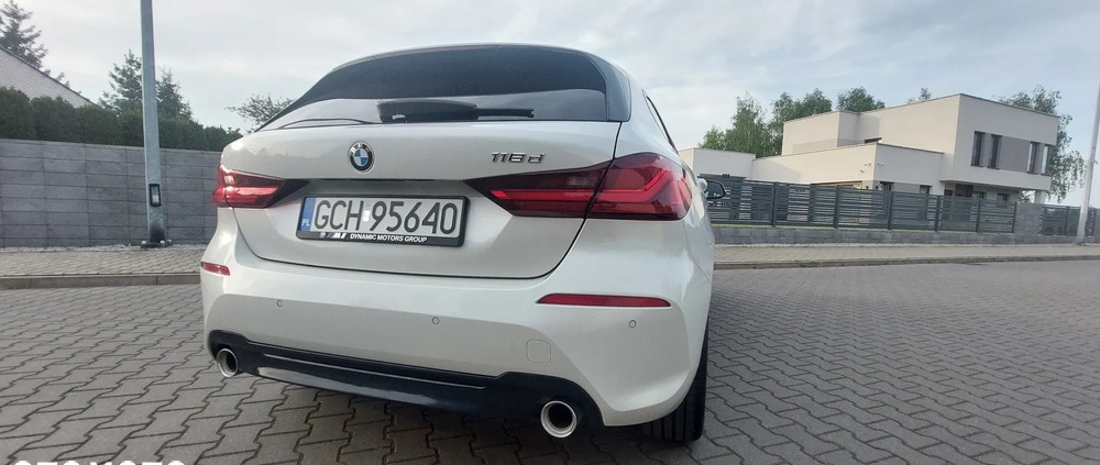 BMW Seria 1 cena 99500 przebieg: 49000, rok produkcji 2021 z Kalisz małe 781